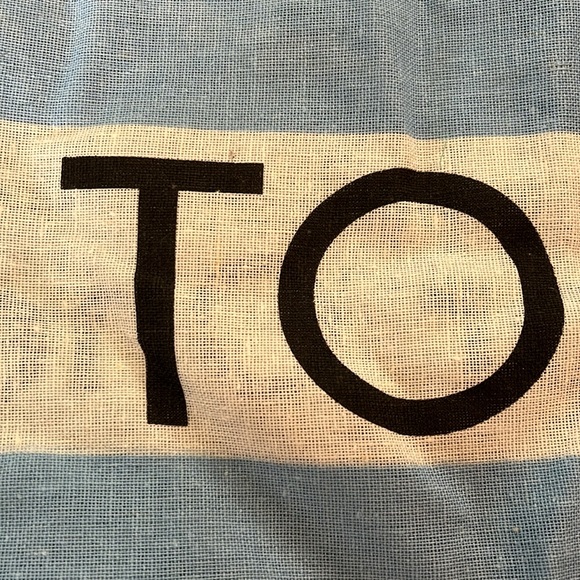 NWT TOMS shoes flag / storage bag - Picture 5 of 10